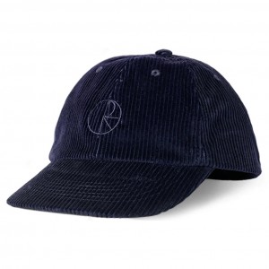 Gorra Polar Stroke Logo Cord Cap Azul